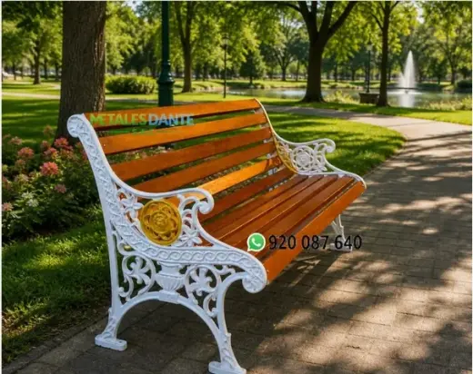 BANCAS PARA PARQUES Y JARDINES