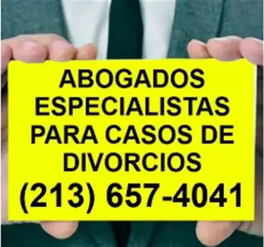 DIVORCIOS ☎ (213) 657-4041 ☎