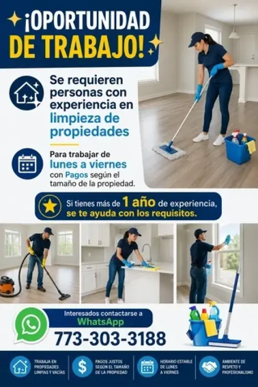 Oportunidad de trabajo