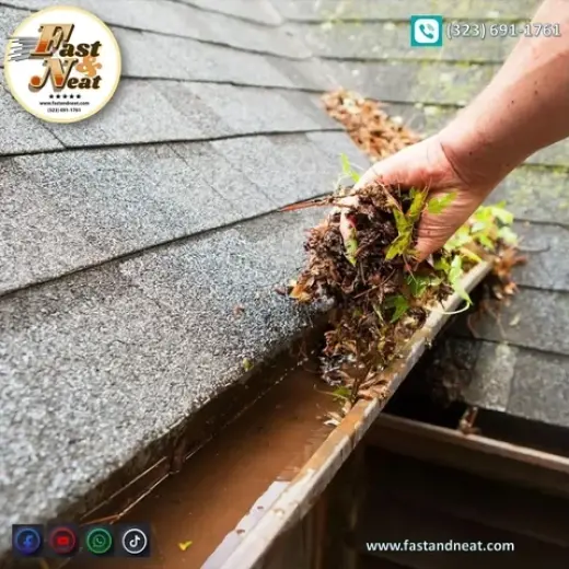 Rain Gutters Cleaning
