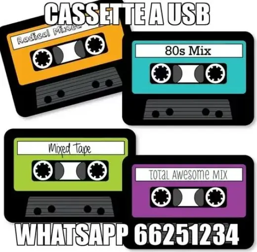 Pasa tus cassette a ubs