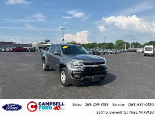 Chevrolet Colorado 2022 4x2 Work Truck 4 puertas Cabina Crew 5 pies. SB