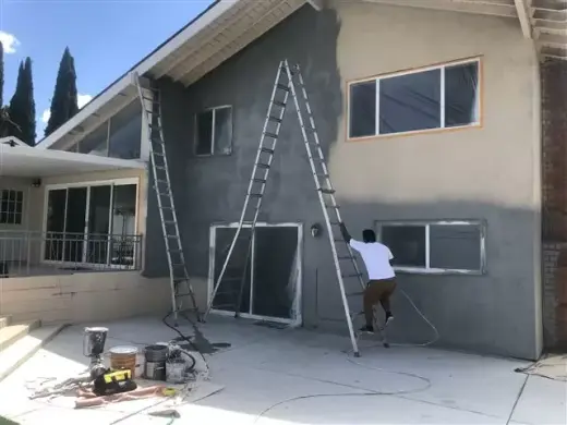 Painting interior and exterior