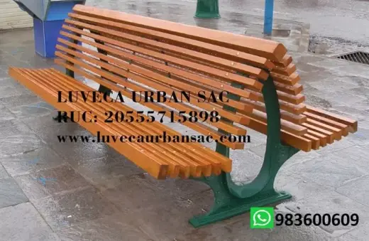 BANCAS DE FIERRO FUNDIDO