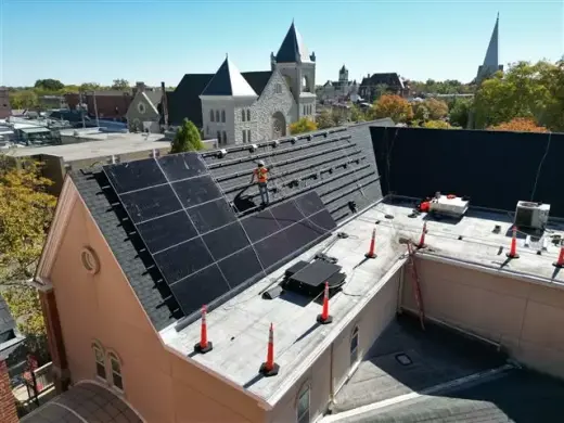 Solar panels move out & Instal