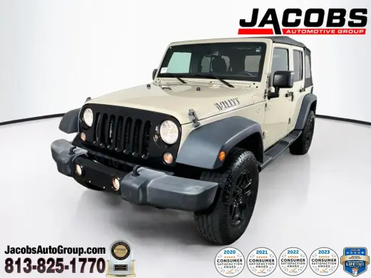 Jeep Wrangler Unlimited 2016 4x4 Willys Wheeler 4 puertas SUV