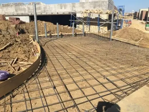 Wooden fance & concrete