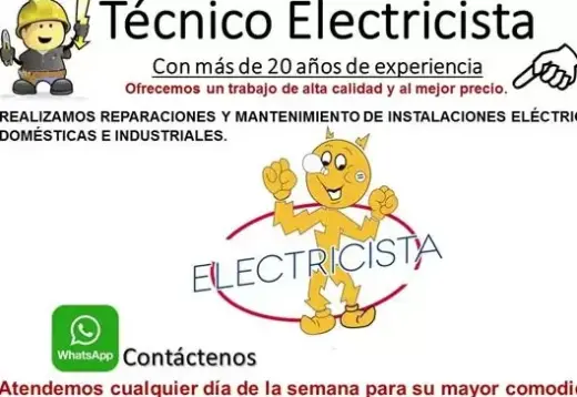 ELECTRICISTA NIQUIA 24/7