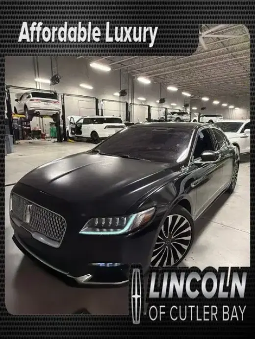 Lincoln Continental 2018 Black Label 4p Sedan