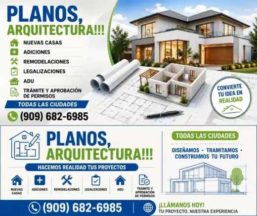 🏠📐 ¡PLANOS Y ARQUITECTURA!