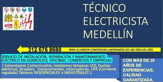 TÉCNICO ELECTRICISTA ENVIGADO