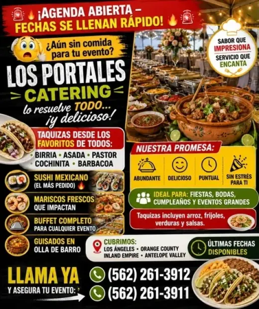 EL SABOR QUE TU EVENTO MERECE!