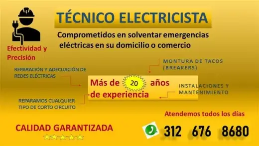 ELECTRICISTA CALASANZ URGENCIA