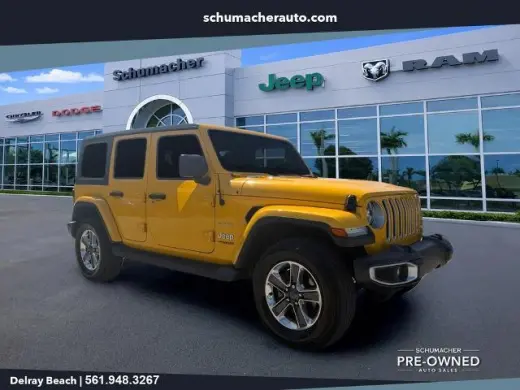 Jeep Wrangler Unlimited 2021 4x4 Sahara 4 puertas SUV