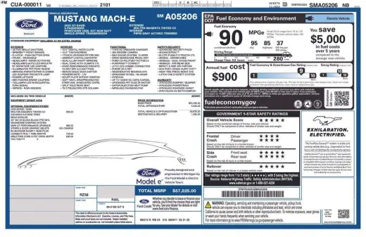 Ford Mustang Mach-E 2025 AWD GT 4p SUV