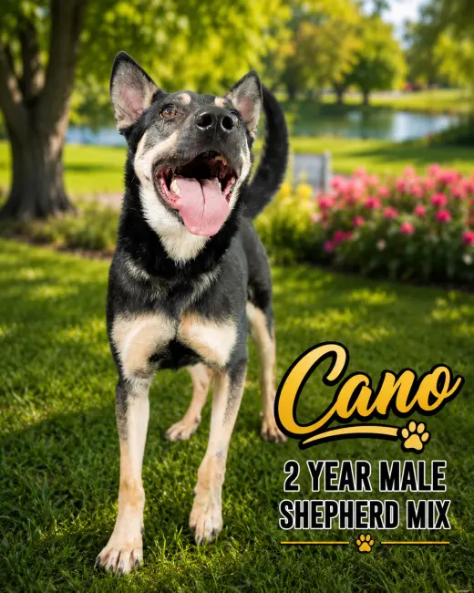 - CANO 2 YEAR MALE SHEPHERD MIX