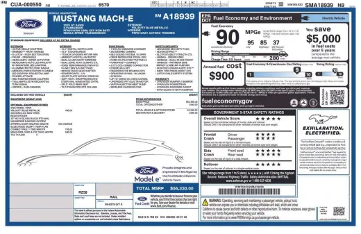 Ford Mustang Mach-E 2025 AWD GT 4p SUV
