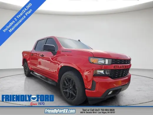 Chevrolet Silverado 1500 2020 4x2 Custom Cabina Doble de 4 pnas. Cama Corta de 5.8 pies