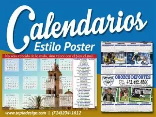 Especial de Calendarios