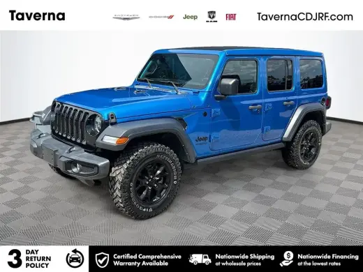 Jeep Wrangler Unlimited 2022 4x4 Willys Sport 4p SUV