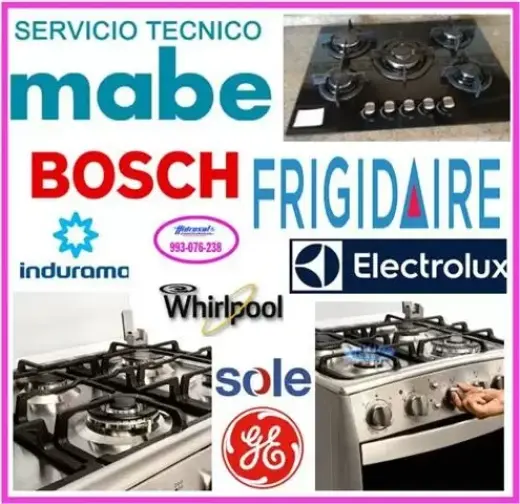 Reparación cocinas a gas Mabe