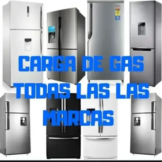 service heladeras carga gas