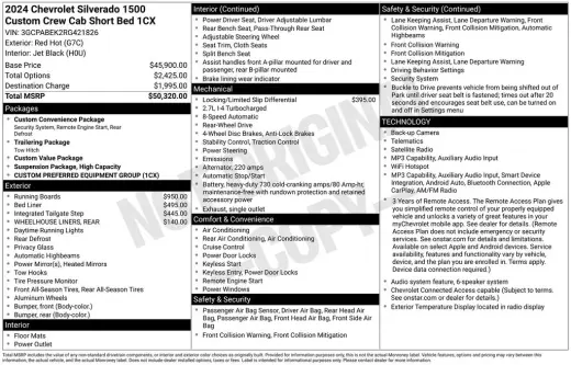 2024 Chevrolet Silverado 1500