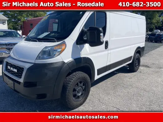2019 RAM ProMaster Cargo Van 1500 Low Roof 136" WB