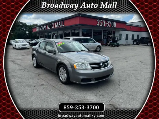 2012 Dodge Avenger 4dr Sdn SE