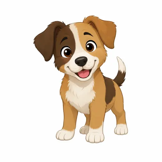 **A Puppy 6 Months and Under