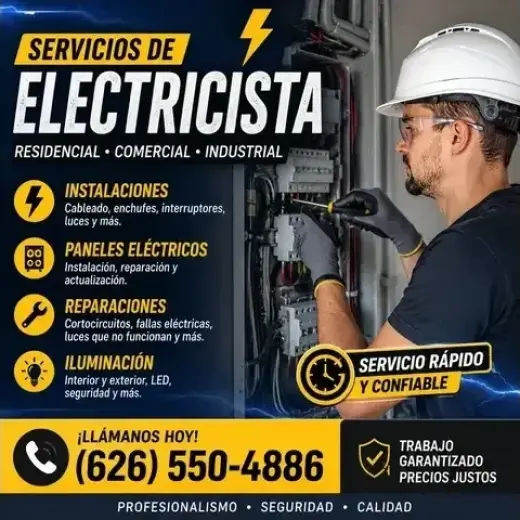 ⚡  ELECTRICISTA GENERAL ⚡