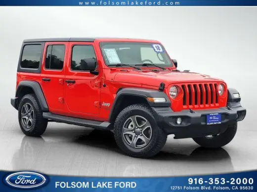Jeep Wrangler Unlimited 2018 4x4 Sport SUV de 4 puertas (lanzamiento de mitad de año)