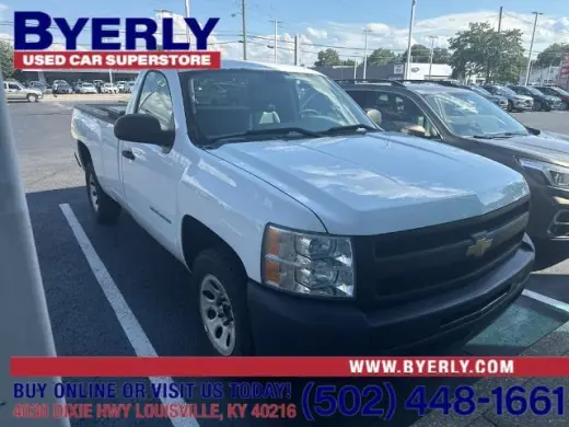 Chevrolet Silverado 1500 2013 4x2 Work Truck Cabina Regular 2 pzas Caja Corta de 6.5 pies