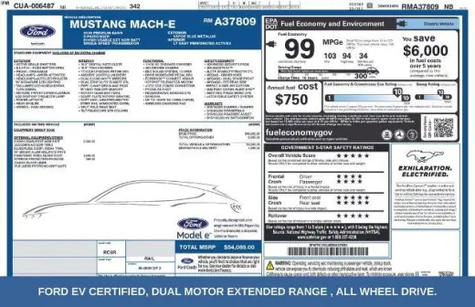 Ford Mustang Mach-E 2024 AWD Premium 4dr SUV