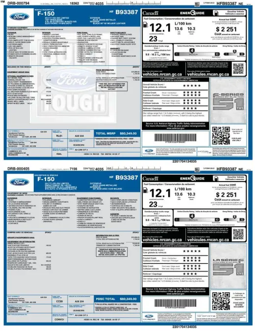 Ford F-150 2017 4x4 Limited 4dr SuperCrew 5.5 ft. SB