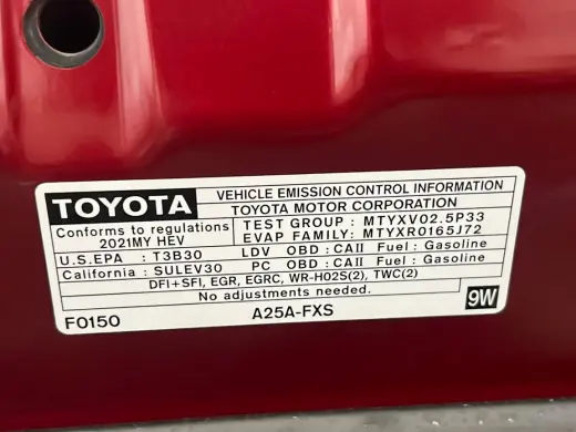 Toyota Camry Hybrid 2021 LE 4dr Sedán