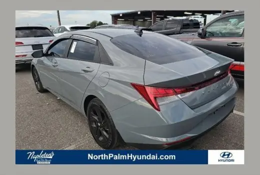 Hyundai ELANTRA Híbrido 2021 Azul 4p Sedán