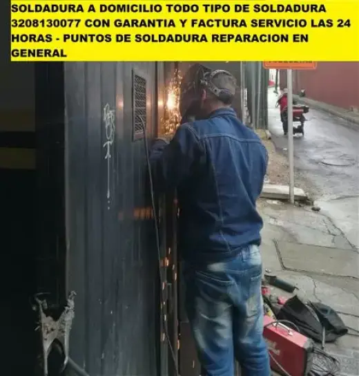 Soldadura a domicilio