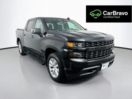 Chevrolet Silverado 1500 2020 4x4 Custom 4p Caba Tripulación 5.8 pies SB