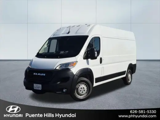 Ram ProMaster 2025 Tradesman 2500 159 WB 3dr High Roof Cargo Van sin asiento del pasajero