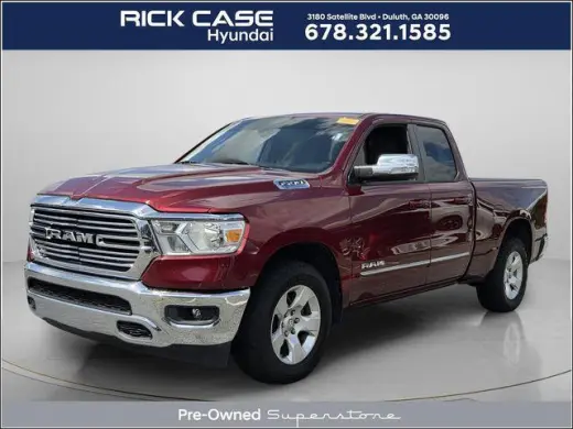 Ram 1500 2021 4x2 Big Horn Cabina Cuádruple 4 puertas 6.4 pies. SB Pickup