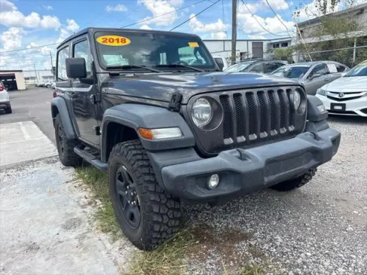 Jeep Wrangler 2018 4x4 Sport 2p SUV (versión de mitad de año)