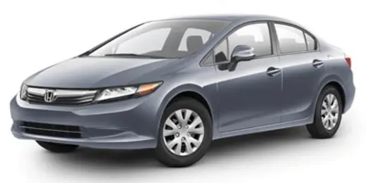 Honda Civic 2012 LX 4p Sedán 5A