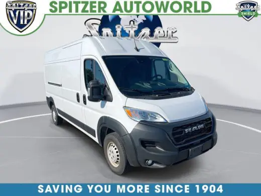 Ram ProMaster 2025 Tradesman 2500 159 WB 3dr High Roof Cargo Van sin asiento para pasajero