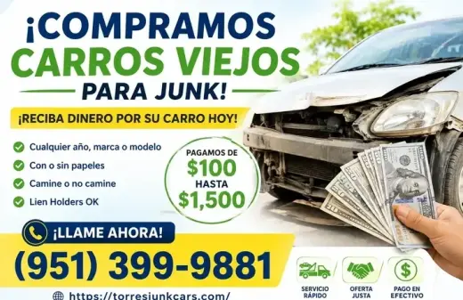 CASH POR SU JUNK CAR!