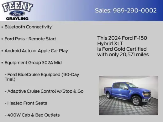 Ford F-150 2024 4x4 XLT 4dr SuperCrew 5.5 ft. SB