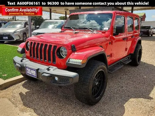 Jeep Wrangler Unlimited 2021 4x4 Sahara 4dr SUV