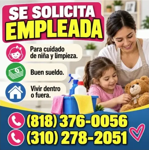 SE SOLICITA EMPLEADA