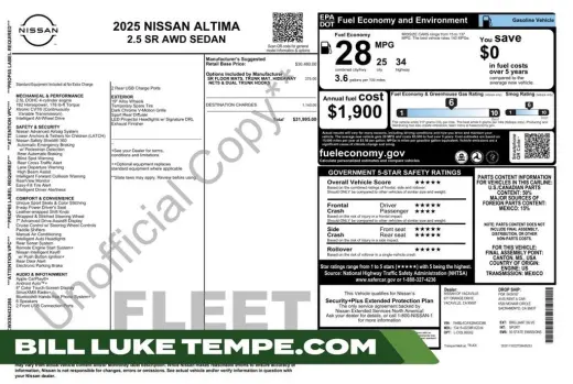 2025 Nissan Altima