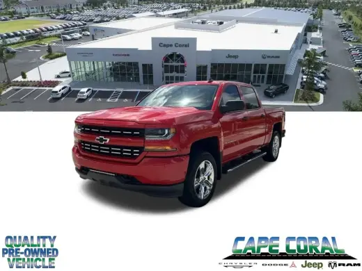 Chevrolet Silverado 1500 2018 4x4 Custom 4dr Crew Cab 5.8 ft. CB